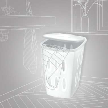 Szennyestartó kosarak