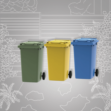 Kültéri kukák és konténerek